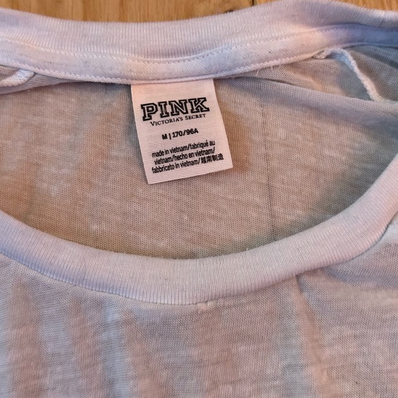 Victoria Secret PINK light blue shirt - Picture 4 of 7